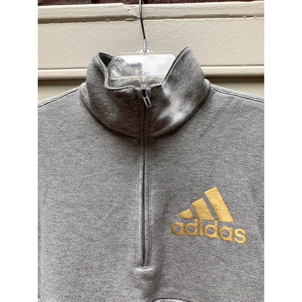 adidas 1/4 zip sweatshirt, size S - Picture 6 of 11